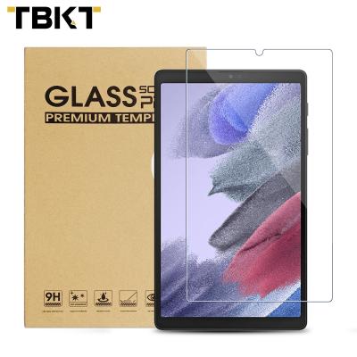 China Mobile Phone Tablet Full Glass 0.33mm 2.5D 9H Clear Glue Tempered Glass Screen Protector For Samsung Galaxy A7 lite tab for sale