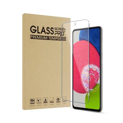 China High Quality Anti-fingerprint 2.5D 9H Tempered Glass For Samsung A52S 5G Screen Protector A52s Glass Protector for sale