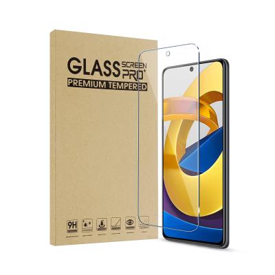 China Premium 2.5D Anti-fingerprint Tempered Glass Protector For Xiaomi Poco M4 Pro 5G Max Screen Protector for sale