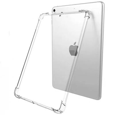 China Fashionable Simple Slim Thin Soft TPU Tablet Cover Clear Case For iPad 8 10.2 Clear Case for sale