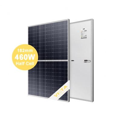 China Paneles Solares 455Watt Solar Panel Europe Store All Black 450W 182mmx182mm for sale