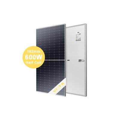 China 575W 580W 585W 590W 595W 600W Monocrystalline Solar Panel Tier1 System 182mmx182mm for sale