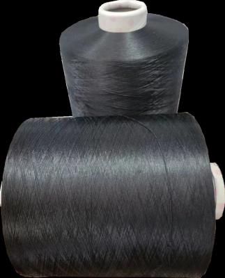 China Flame Retardant 100% Polyester Recycle Yarn Tube Yarn For Oxford Flame Retardant Cloth Flame Retardant Fabric for sale