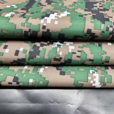 China 210d Polyester Waterproof Camouflage Fabric 100% Polyester Oxford Fabric Fire Retardant for sale