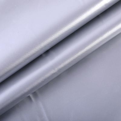 China Polyester Taffeta Fabric Sunscreen Waterproof Silver Coating Reflective Rainproof Fabric For Car Cover for sale