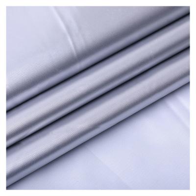 China Waterproof Polyester Taffeta Silver-coated Fabric Waterproof Sunscreen Rainproof Fabric For Car Cover for sale