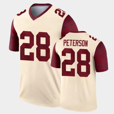 China College Football Jerseys #28 Adrian Peterson Jersey Stitched Men Breathable Uniform Top Shirts Sublimated for sale