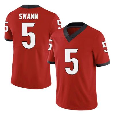 China Wholesale College Football #5 Damian Swann Jersey Custom Stitched Men Breathable Tank Tops Uniform Top Shirts Sublimated for sale