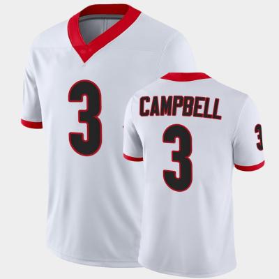 China Wholesale College Football #3 Tyson Campbell Jersey Custom Stitched Men's Breathable Tank Tops Uniform Top Shirts Sublimated for sale