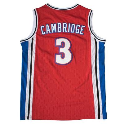 China Hot Sales of LA Knights Calvin Cambridge #3 Breathable Tank Tops Quilted Basketball Tank Tops Movie Shirts for sale