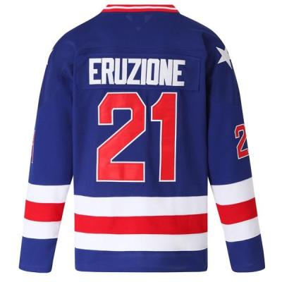 China Shirts & Tops Wholesale 1980 Movie Oldtimetown USA Team Ice Hockey Jerseys Stitched Mike Eruzione Jersey Shirts #21 for sale