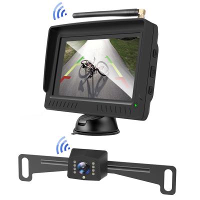 China New Design IP68 Rear View Wide Angle Wireless Car Camera Waterproof Digital Wireless Reverse Camera for sale