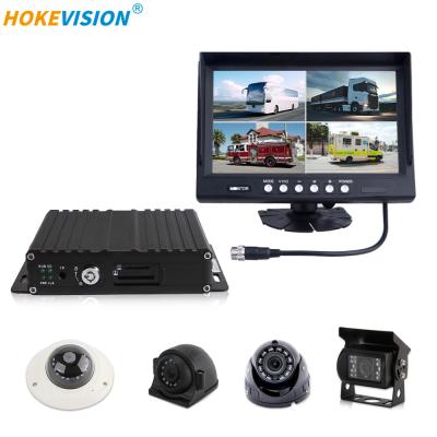 China Wholesale 4CH 8CH 360 Rear View Camera Dashcam HDD 1080P Car Security Mdvr Dvr Kit 12V 24v Vehicle Black Box Truck Bus Camera Mobile CCTV System for sale