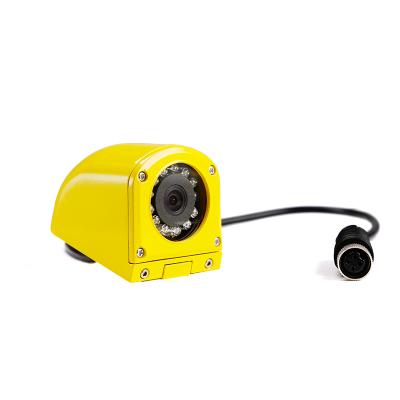 China Front Side School Bus AHD Camera Rear View Back View Security CCTV Wholesale Yellow Blind Spot Camera With Night Vision IR Led For School Bus for sale