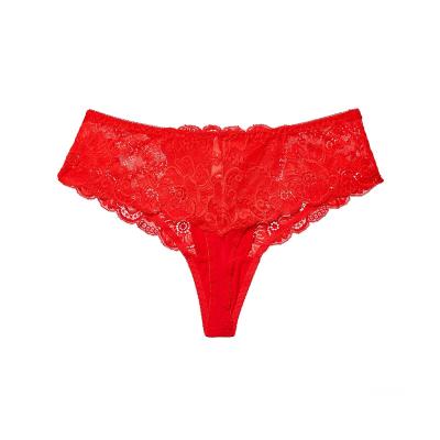 China BEIZHI Breathable 12Hours Custom Design Sexy Free Sample Transparent Lace Women Panties Plus Size Underwear Women Thongs for sale