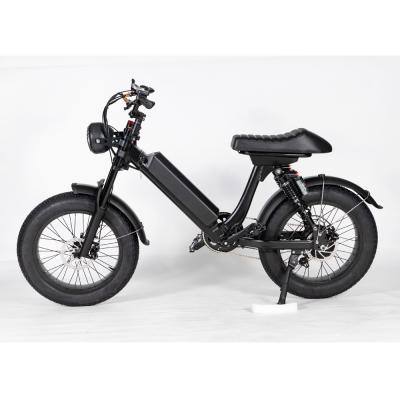 China Aluminum alloy 48v 500W 750W 1000W 45km/h dual motor retro electric bike with CE FCC Rohs EU and US warehouse for sale