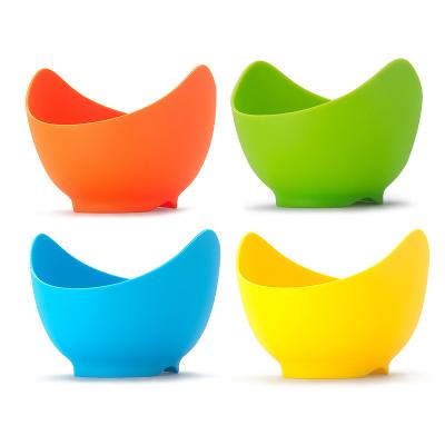 China Sustainable Durable Silicone Egg Boiler Food Grade Non-Stick Silicone Egg Boiler Cup for sale