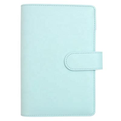 China Organizer Binder, PU Budget A5 Cash Envelope Money Saving Leather Binder with Envelopes for sale