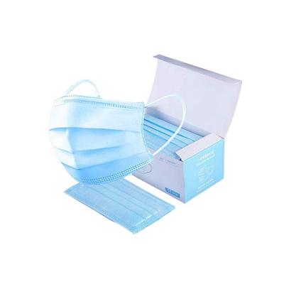 China Hot Sale Adult China Factory Medical 3 Ply Non Woven Face Mask Earloop Disposable for sale