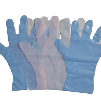 China Hot Selling High Quality Cheap Powder Free Waterproof PE Plastic Hand Cleaning Disposable Gloves for sale