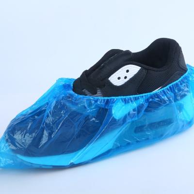 China Waterproof Disposable Polypropylene PE Boot Anti Slip Cover Plastic Shoe Cover for sale