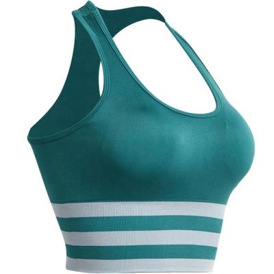 China Sustainable High Quality Fashion Ladies Sports Bra Running Seamless Yoga Underwear for sale