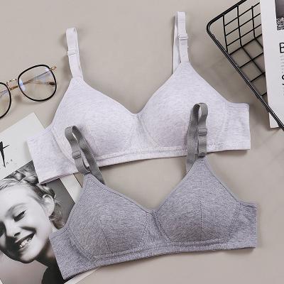 China Breathable High Quality Girls Underwear Cotton Bra / Sports Bra for sale