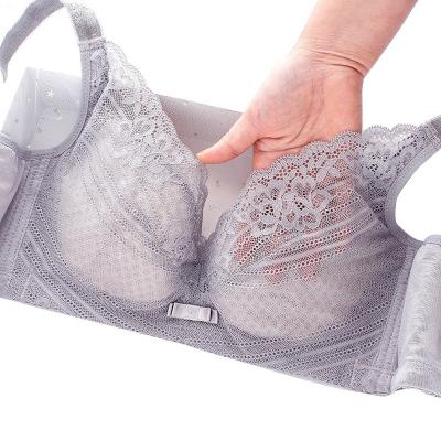 China New style breathable lace ultra-thin breathable underwear plus size bra/comfortable bra for sale