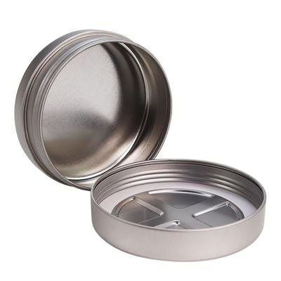 China NO RESIDUE HEMPACK Portable Child Resistant Small Packaging Tin Cans Gummies Metal Tin Empty Cans for sale