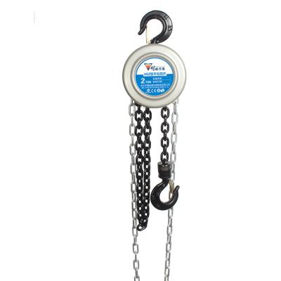 China Manganese steel chain Wholesale high quality small HSZ type 0.5 ton manual chain hoist round for sale