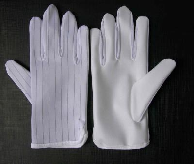 Cina Inspection Cotton ESD Hand Gloves Antistatic For Electronic Production Line in vendita