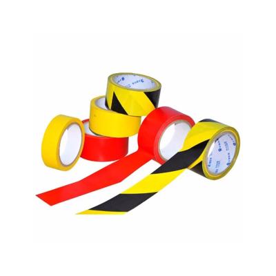 China Road Sticky Floor Marking Warning Tape Fence Pvc for sale