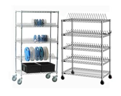 China Chrome ESD Wire Shelving Unit Shelf Chrome ESD Wire Shelving Unit for sale