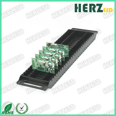 China ESD PCB Racks Placa de PCB de plástico Anti-estática Black PCB Holder à venda