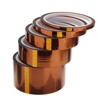 중국 Polyimide 물자 ESD 경고 테이프, 반대로 정체되는 Kapton 테이프 폭 3-500mm 판매용