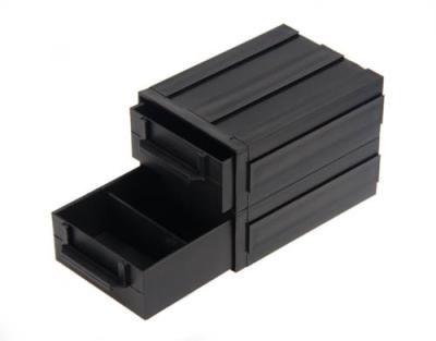 China 138x93x46mm Drawer Type 10e9 ohm Component Storage ESD bins boxes for sale