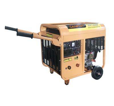 China CE TUV Certificate 6000W 200A Diesel Electric Start Generator Welding Manufacturer Direct Supply GFW11-200ADE for sale