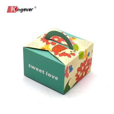 China Wholesale Customer Recyclable Colored Cardboard Cute Wedding Candy Gift Paper Box With Own Logo And Special Requirement for sale