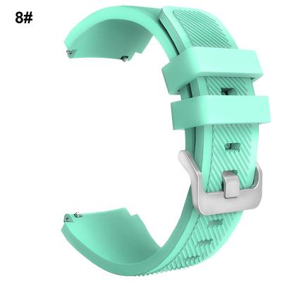 China Rubber Silicone Strap Strap Watch Band For Samsung Speed ​​S3 Frontier / Classic 22mm for sale