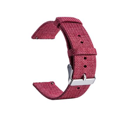 China Fabric Replacement Canvas Nylon Strap For Huawei Watch GT2 46mm Fabric Strap Watch Band for sale