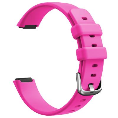 China Soft Silicone Rubber Band For Fitbit Luxe Sport Wrist Strap Watch Band Accessories For Fitbit Luxe Wristband for sale