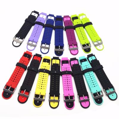 China Not Specific for Garmin Forerunner 220 230 235 620 630 Soft Silicone Replacement Watch Band for sale