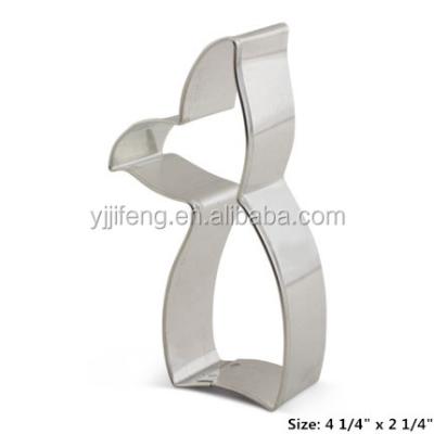 China Factory Wholesale Custom Disposable Kitchen Stainless Steel Mermaid Tail Cookie Cutter for sale