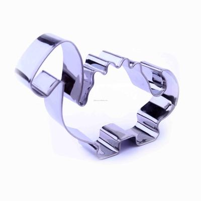 China Factory direct stocked high quality custom made stainless steel dinosaur cookie cutter for sale