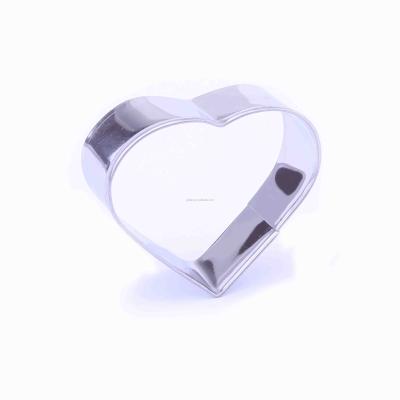 China Factory Wholesale Kitchen Stocked Custom Stainless Steel Heart Cookie Cutter for sale