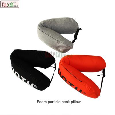 China Various Modern Hot-sale Widely Used Foam Particle Neck Pillow Travel Kit Promotional Gift Set for sale