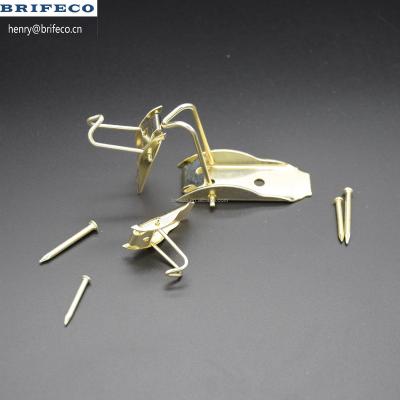 China Stocked Photo Frame Metal Pressing Zinc Coating Hook for sale