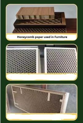 China Environmental recycled stuffer material Supplier light Honeycomb paper core widely use good price to worldwide Te koop