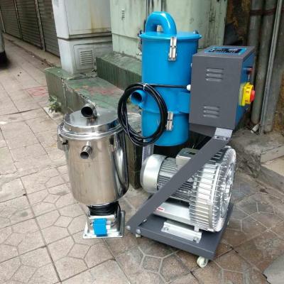 Cina Blue Multi station vacuum loader10hp/stainless steel material hopper loader/plastic material auto loader good price fast delivery in vendita