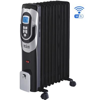 China 2500W Hotel Oil Column Heater With Fan for sale